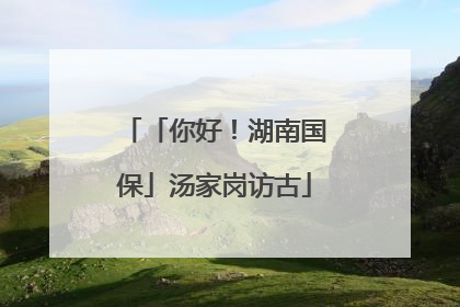 「你好！湖南国保」汤家岗访古
