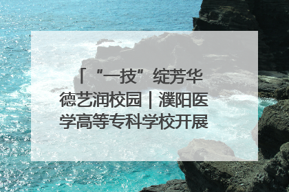 “一技”绽芳华 德艺润校园｜濮阳医学高等专科学校开展丰富多彩的职业教育活动周主题活动