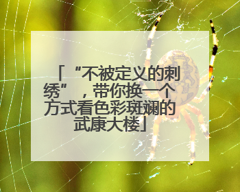 “不被定义的刺绣”，带你换一个方式看色彩斑斓的武康大楼