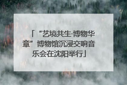 “艺境共生·博物华章”博物馆沉浸交响音乐会在沈阳举行