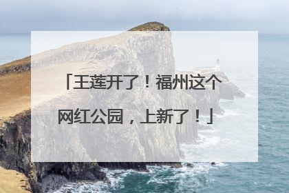 王莲开了！福州这个网红公园，上新了！