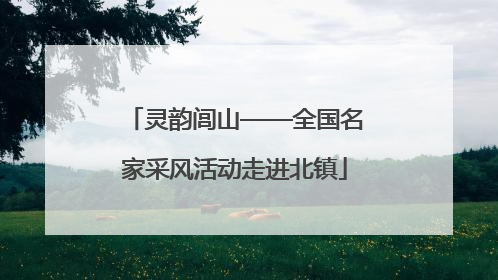 灵韵闾山——全国名家采风活动走进北镇