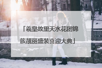 羲皇故里天水花团锦簇靓丽盛装喜迎大典