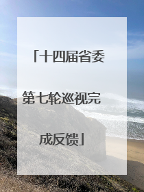 十四届省委第七轮巡视完成反馈
