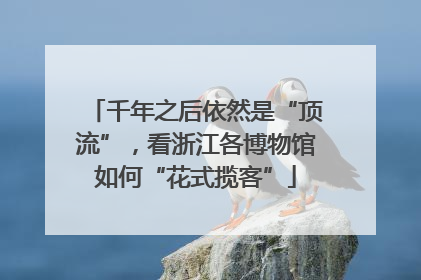 千年之后依然是“顶流”，看浙江各博物馆如何“花式揽客”