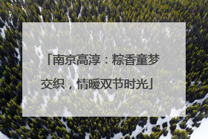 南京高淳：粽香童梦交织，情暖双节时光