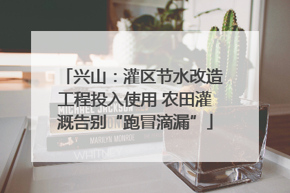 兴山：灌区节水改造工程投入使用 农田灌溉告别“跑冒滴漏”