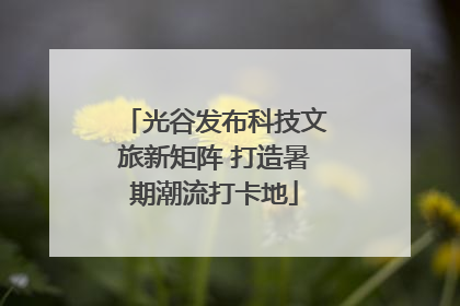 光谷发布科技文旅新矩阵 打造暑期潮流打卡地