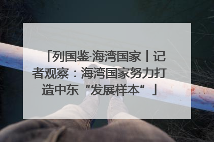 列国鉴·海湾国家丨记者观察：海湾国家努力打造中东“发展样本”
