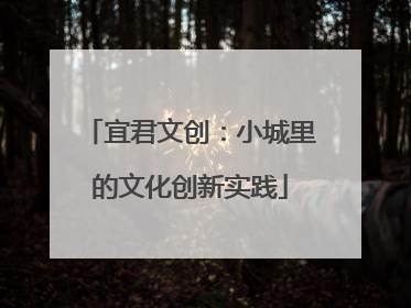 宜君文创：小城里的文化创新实践