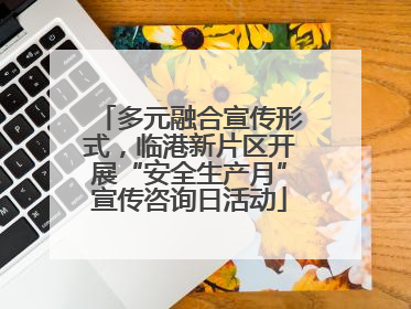 多元融合宣传形式，临港新片区开展“安全生产月”宣传咨询日活动