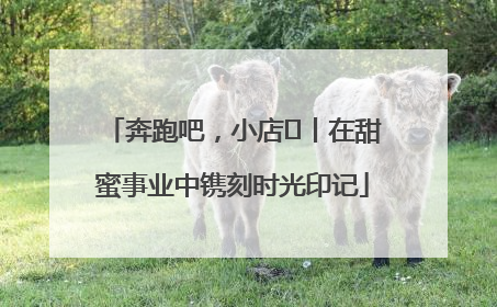 奔跑吧，小店㊶丨在甜蜜事业中镌刻时光印记