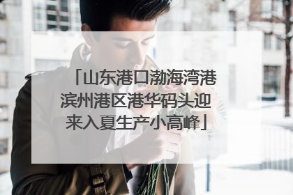 山东港口渤海湾港滨州港区港华码头迎来入夏生产小高峰