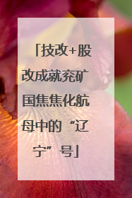 技改+股改成就兖矿国焦焦化航母中的“辽宁”号