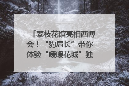 攀枝花馆亮相西博会！“豹局长”带你体验“暖暖花城”独特魅力｜西博视界