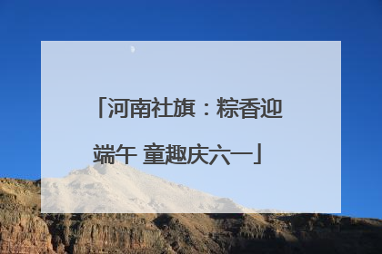 河南社旗：粽香迎端午 童趣庆六一
