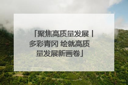 聚焦高质量发展丨多彩青冈 绘就高质量发展新画卷