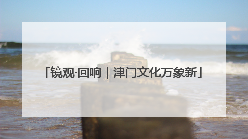 镜观·回响｜津门文化万象新