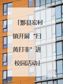 黟县宏村镇开展“扫黄打非”进校园活动