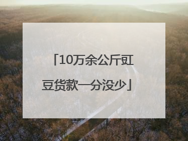 10万余公斤豇豆货款一分没少