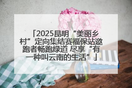 2025昆明“美丽乡村”定向集结赛福保站邀跑者畅跑绿道 尽享“有一种叫云南的生活”